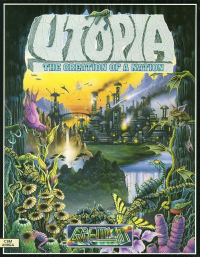 Utopia: The Creation of a Nation Amiga US box art